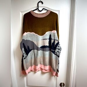 Urban Outfitters Mountain Knit Sweater